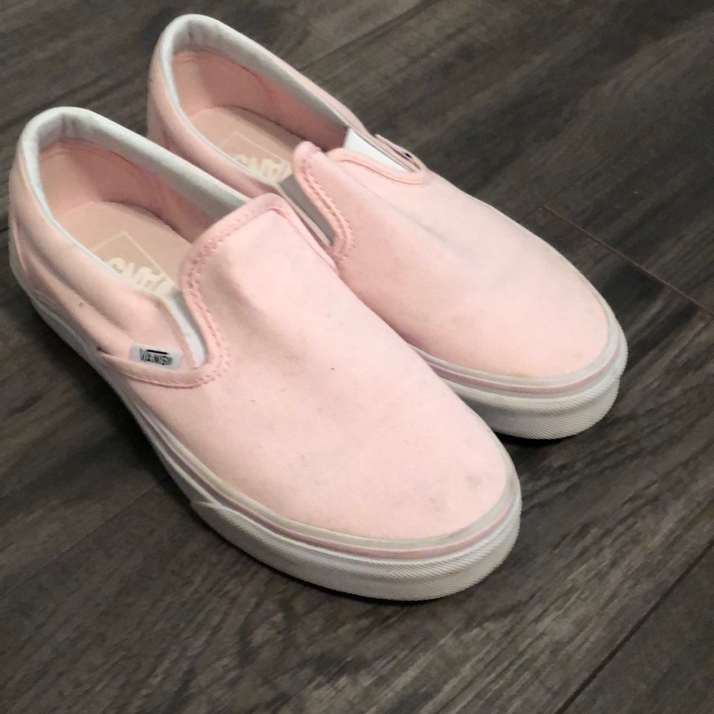 Pink Slip On Vans